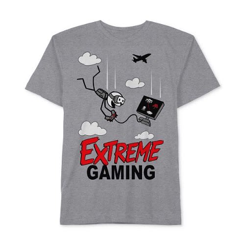 Video Games Graphic Print T Shirt Big Boys