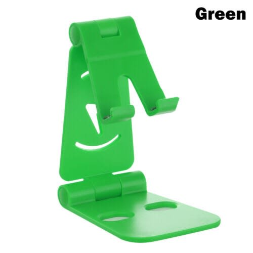 Folding Lazy Bracket Phone Holder Stand - Green