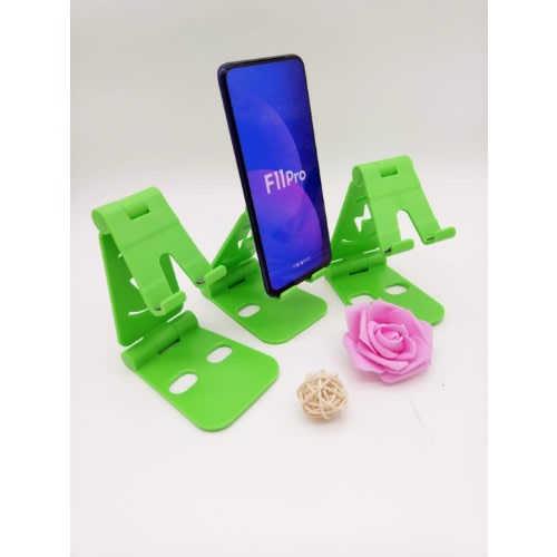 Folding Lazy Bracket Phone Holder Stand - Green
