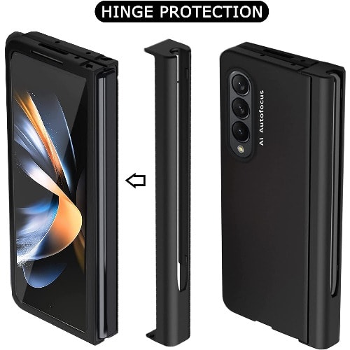 Full Protective Cover Case With Front Screen Protector For Samsung Z Fold 4 5g