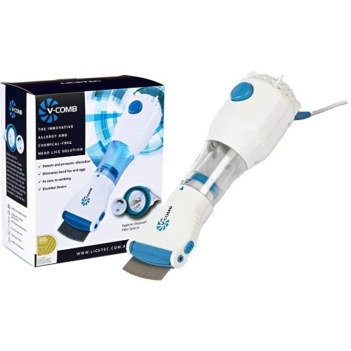V-comb Electric Head Lice Comb Removal Treatment