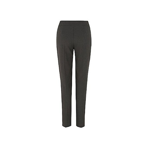 Women's Tapered Trousers - Charcoal Grey
