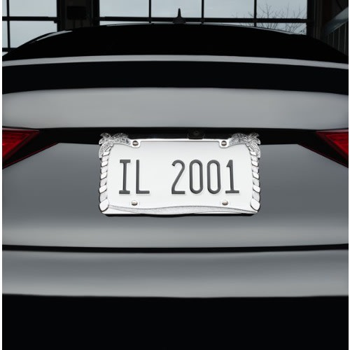 Auto Drive License Plate Frame - Palm Tree - 13.25X6"