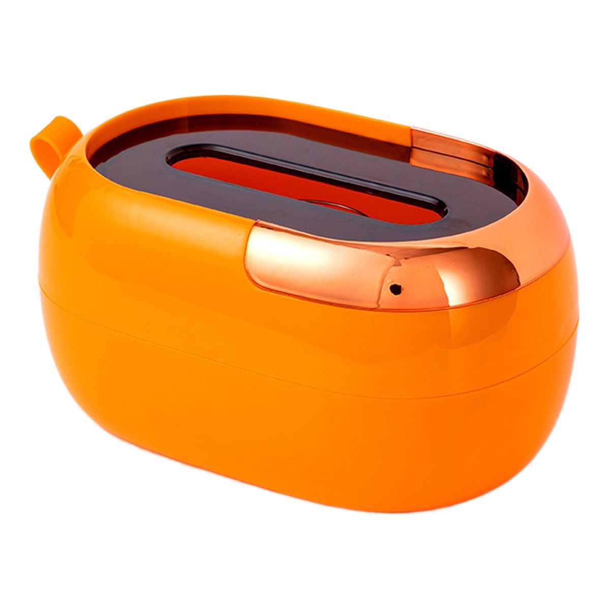 Napkin Storage Box Desktop Decorative Tissue Box Orange