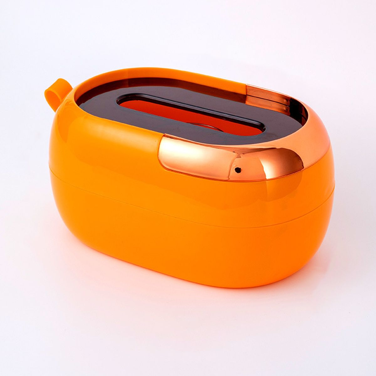 Napkin Storage Box Desktop Decorative Tissue Box Orange