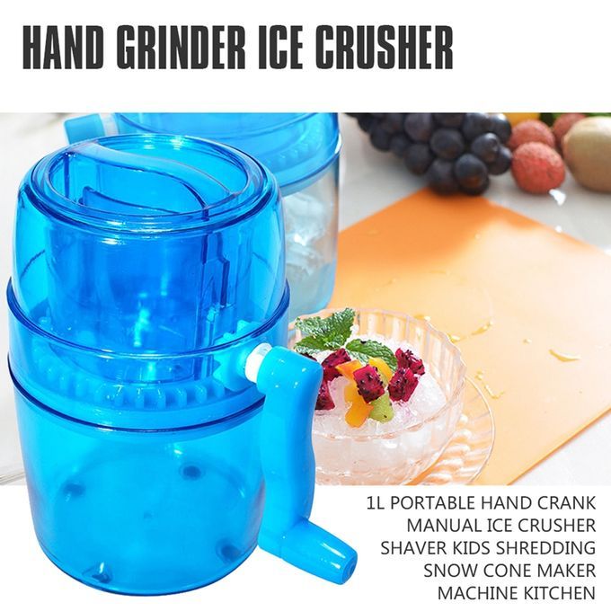 Manual Ice Crusher Snow Break Ice Kitchen