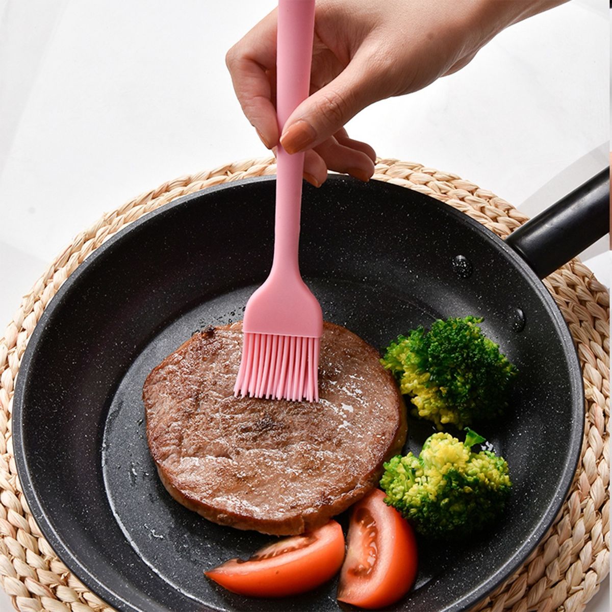 5PCS Kitchen Cooking Utensil Set Silicone Cooking Utensil
