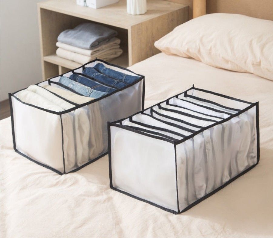 Pants Mesh Storage Box Cloth Art Storage Box Wardrobe Drawer