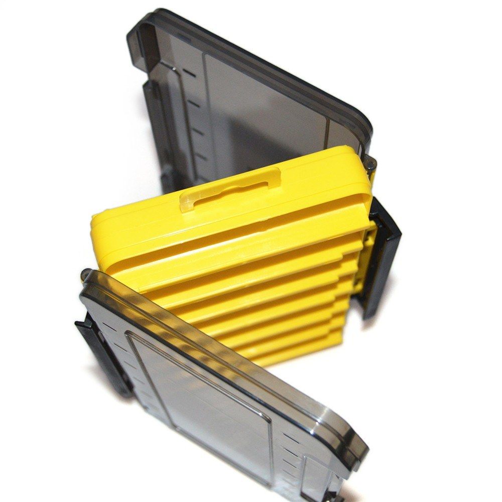 4 PCS Fishing Box Fishing Lure Hook Boxes Double Sided