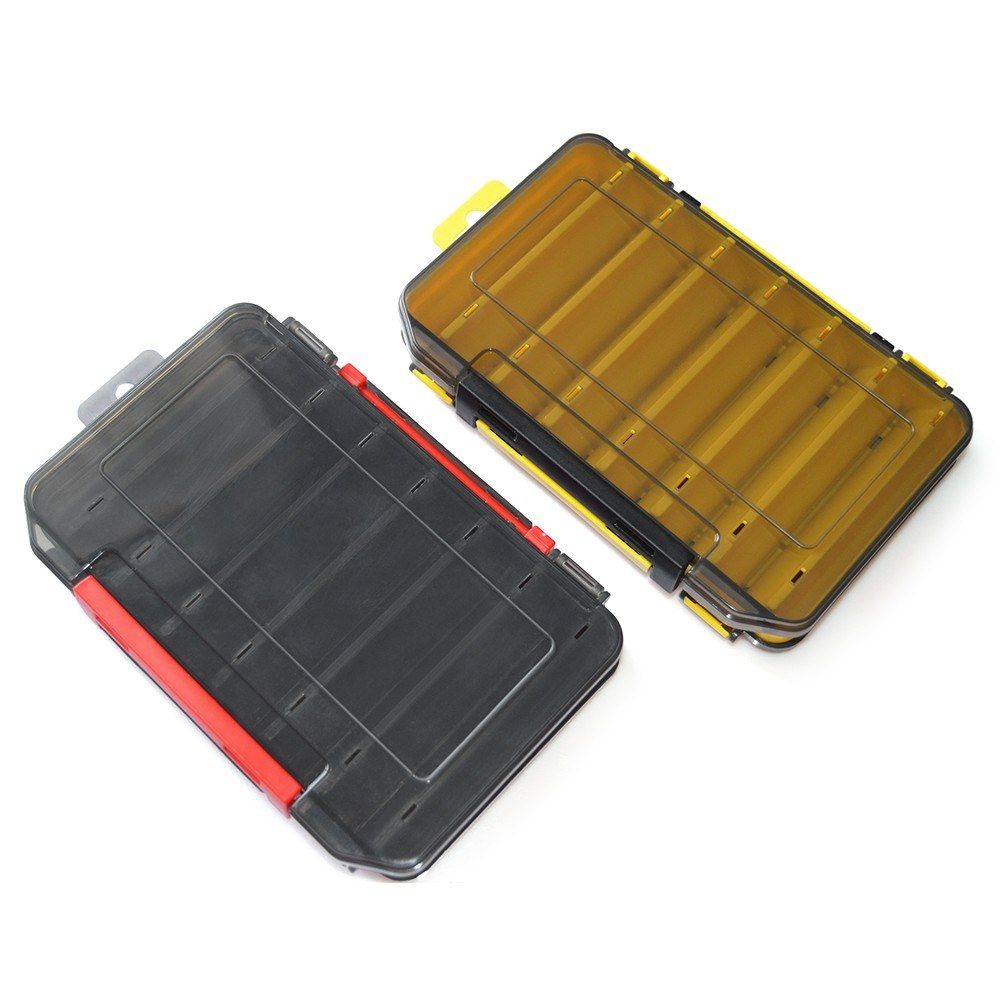 4 PCS Fishing Box Fishing Lure Hook Boxes Double Sided