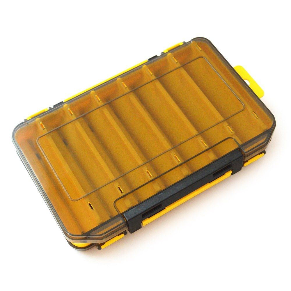 4 PCS Fishing Box Fishing Lure Hook Boxes Double Sided