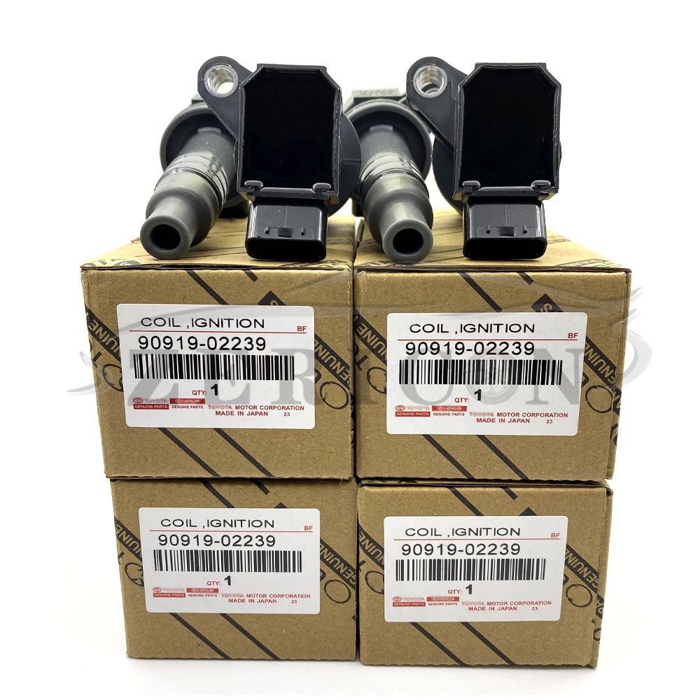 4pcs 90919-02239 Ignition Coil For Toyota Corolla Celica Chevy Prizm Pontiac