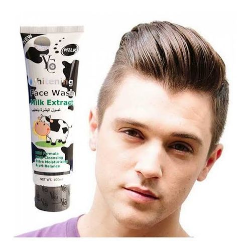 Whitening Milk Extract Facial Wash Deep Cleansing, Face Glow