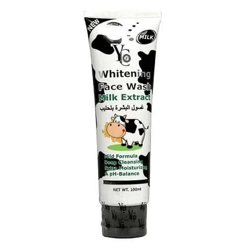 Whitening Milk Extract Facial Wash Deep Cleansing, Face Glow