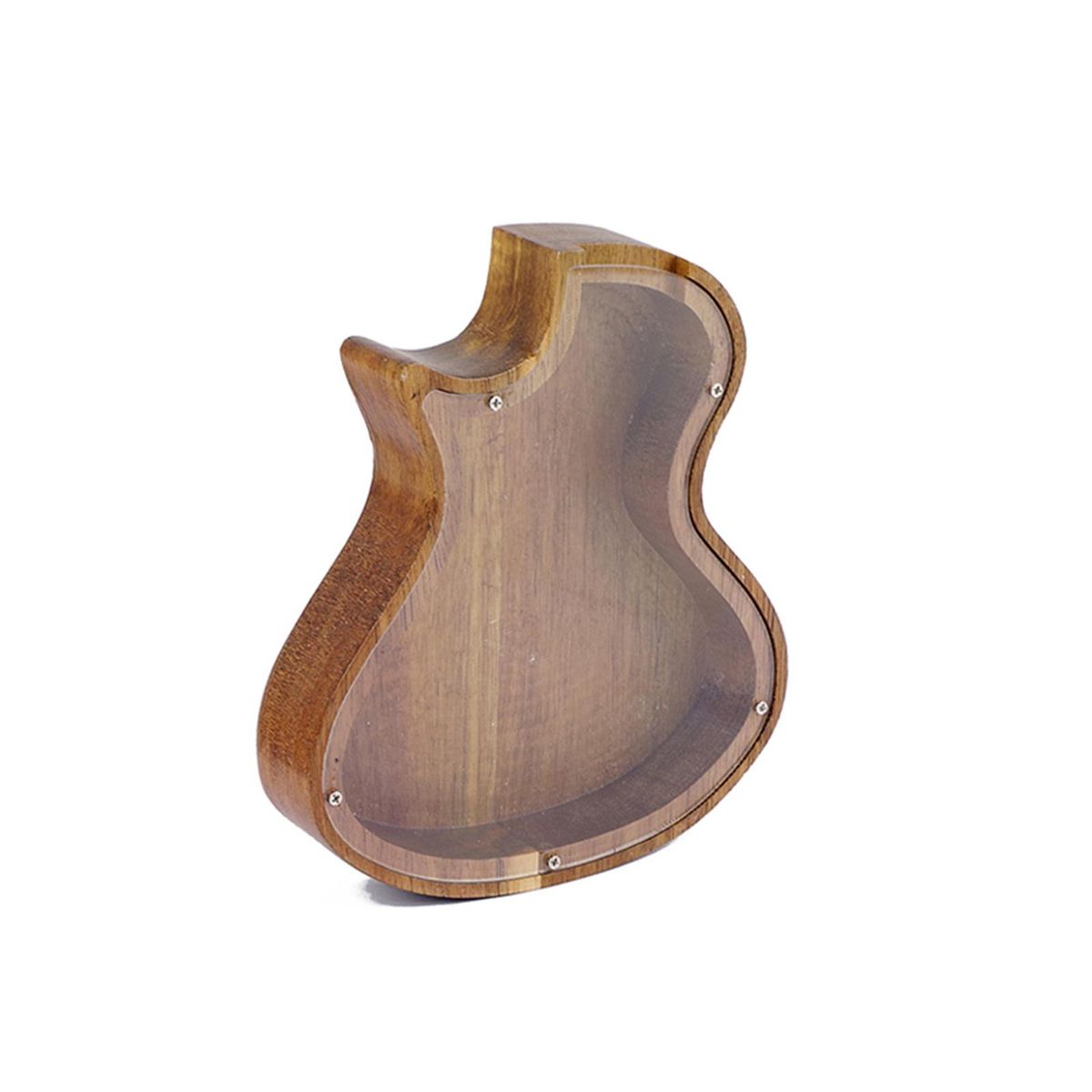 Wooden/Bamboo Piggy Bank English Letters Shape Saving Pot Coins Storage Box Money Pot Kids Gift Bedroom Desktop Ornaments