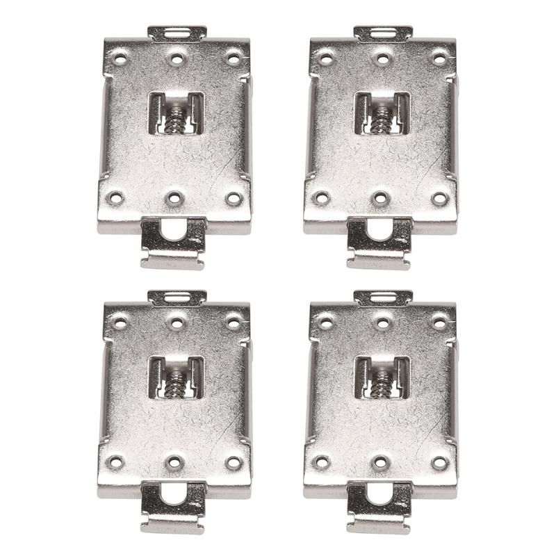 4X DIN Rail Mount Bracket Equipment Rack G3NE G3NA Electrical For SSR R99-12 Fins