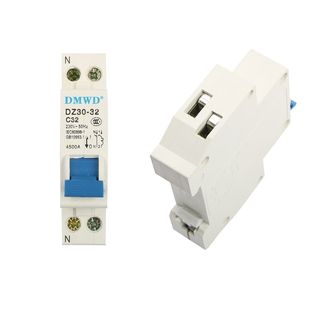Mini Circuit Breaker DPN DZ30-32 DZ30LE-32 1P+N 10A 16A 20A