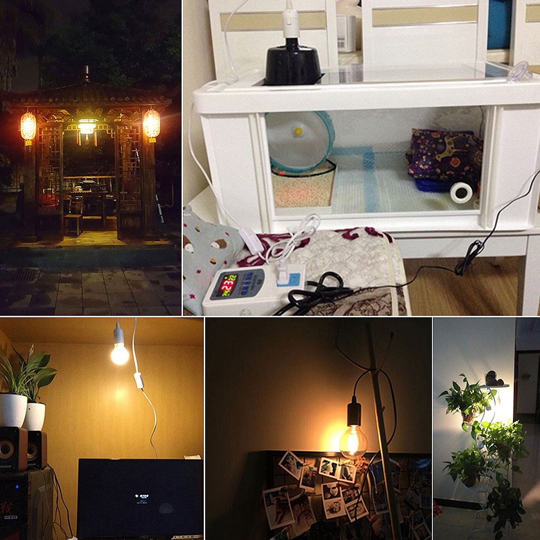 E27 Wire Cap Lamp Holder Chandelier Power Socket