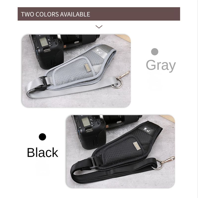 Camera Straps Universal Adjustment Camera Strap Shoulder Neck Strap Belt for SLR Micro-Single Camera Accessories Gray