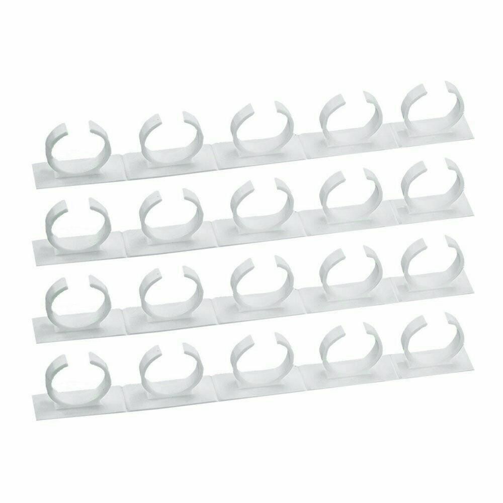 20Pcs Kitchen Spice Jar Rack Adhesive Seasoning Bottle Storage Holder Cabinet Organizer Wall Cabinet Door Hanging Spice Jars Clip Hooks