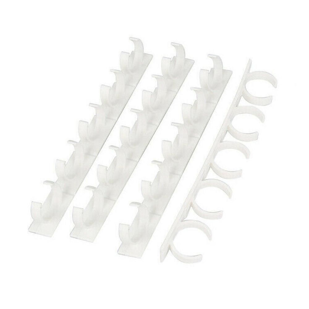 20Pcs Kitchen Spice Jar Rack Adhesive Seasoning Bottle Storage Holder Cabinet Organizer Wall Cabinet Door Hanging Spice Jars Clip Hooks
