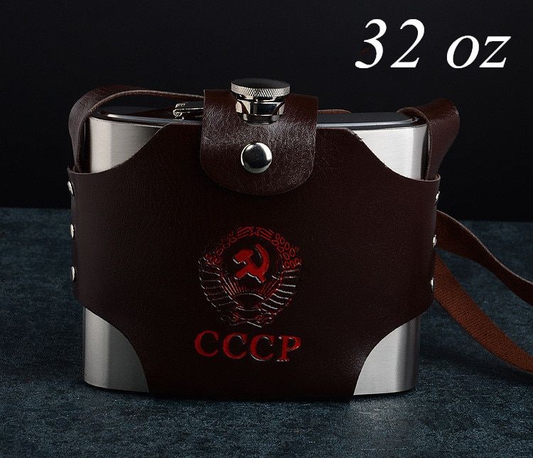 4 Oz~178 Oz Stainless Steel Hip Flasks Whiskey Pocket Hip