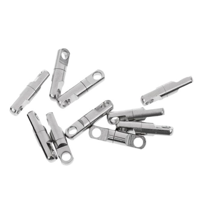2x Swivels To Hook Connectors Swivel Ball Clips Rings Metal