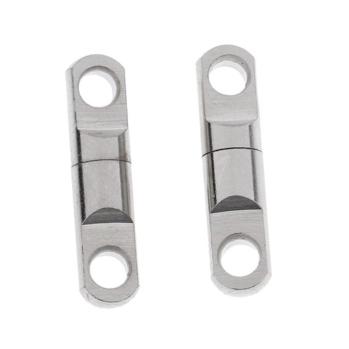2x Swivels To Hook Connectors Swivel Ball Clips Rings Metal