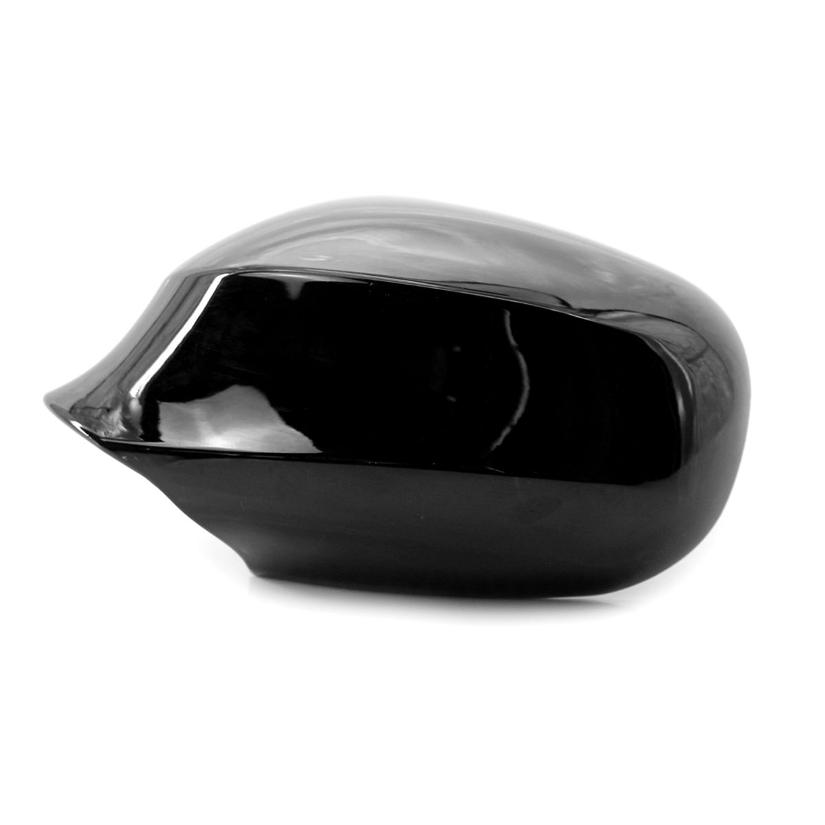 New Reversing Mirror Cover Protect Housing Bright Black Left