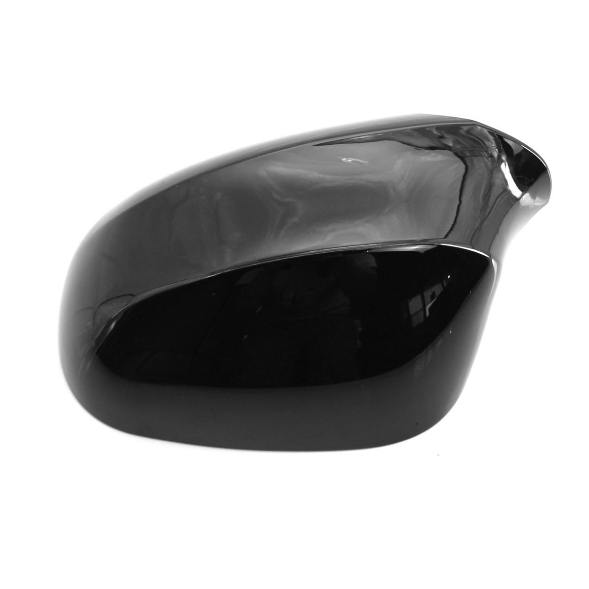 New Reversing Mirror Cover Protect Housing Bright Black Left