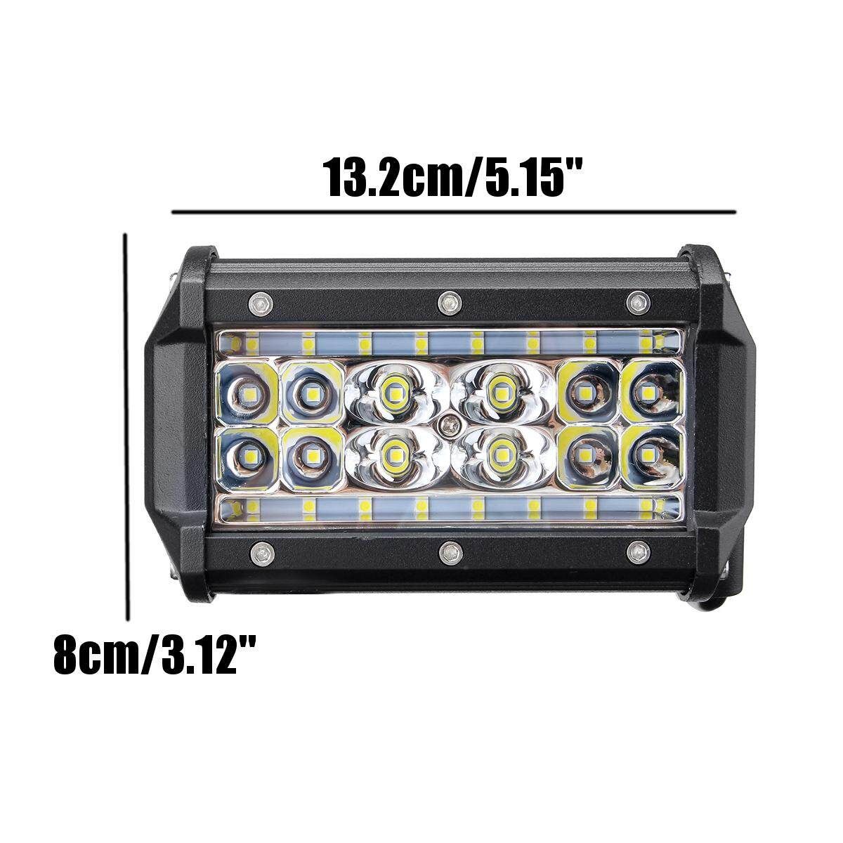 2x 168W 5Inch Spot LED Work Light Bar Offroad ATV Truck Jeep Fog Driving Lamp