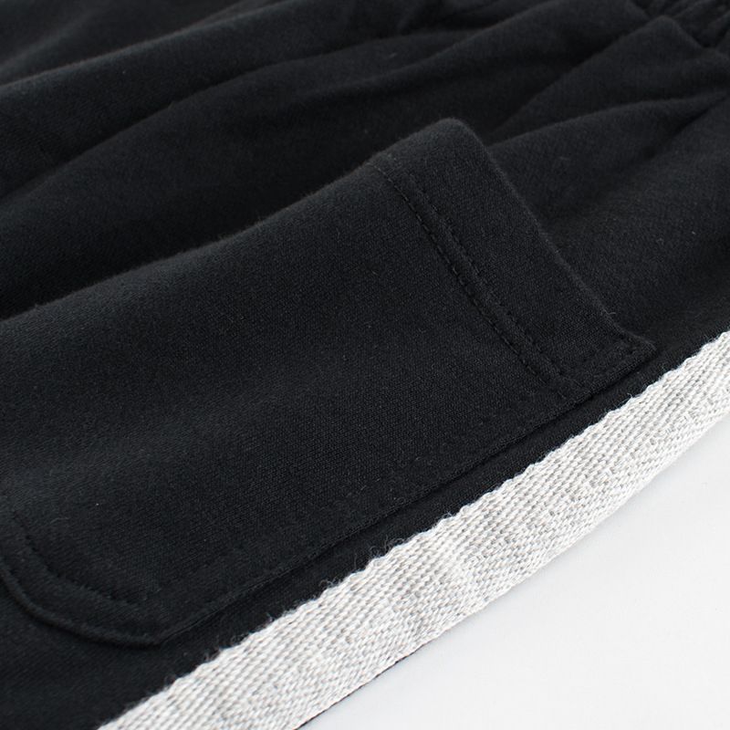 100% Cotton Kids Boys Casual Pants-Navy Blue