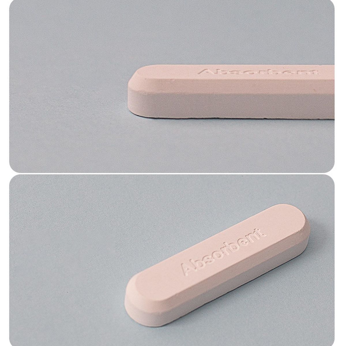 4Pcs Drying Stick Repeated Use Diatomaceous Earth Desiccant Pink