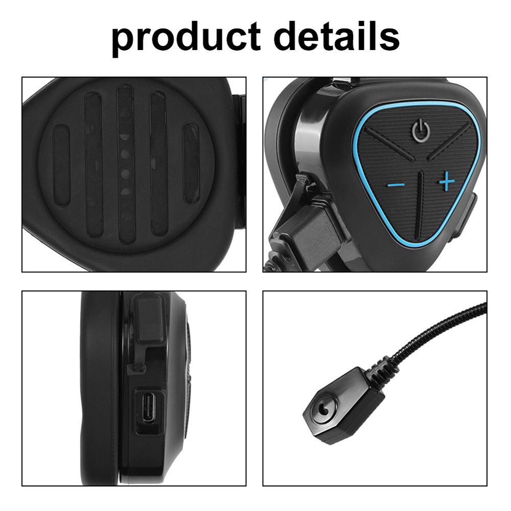 Motorcycle Helmet Headset BT5.0 Headphone Noise Reduction
