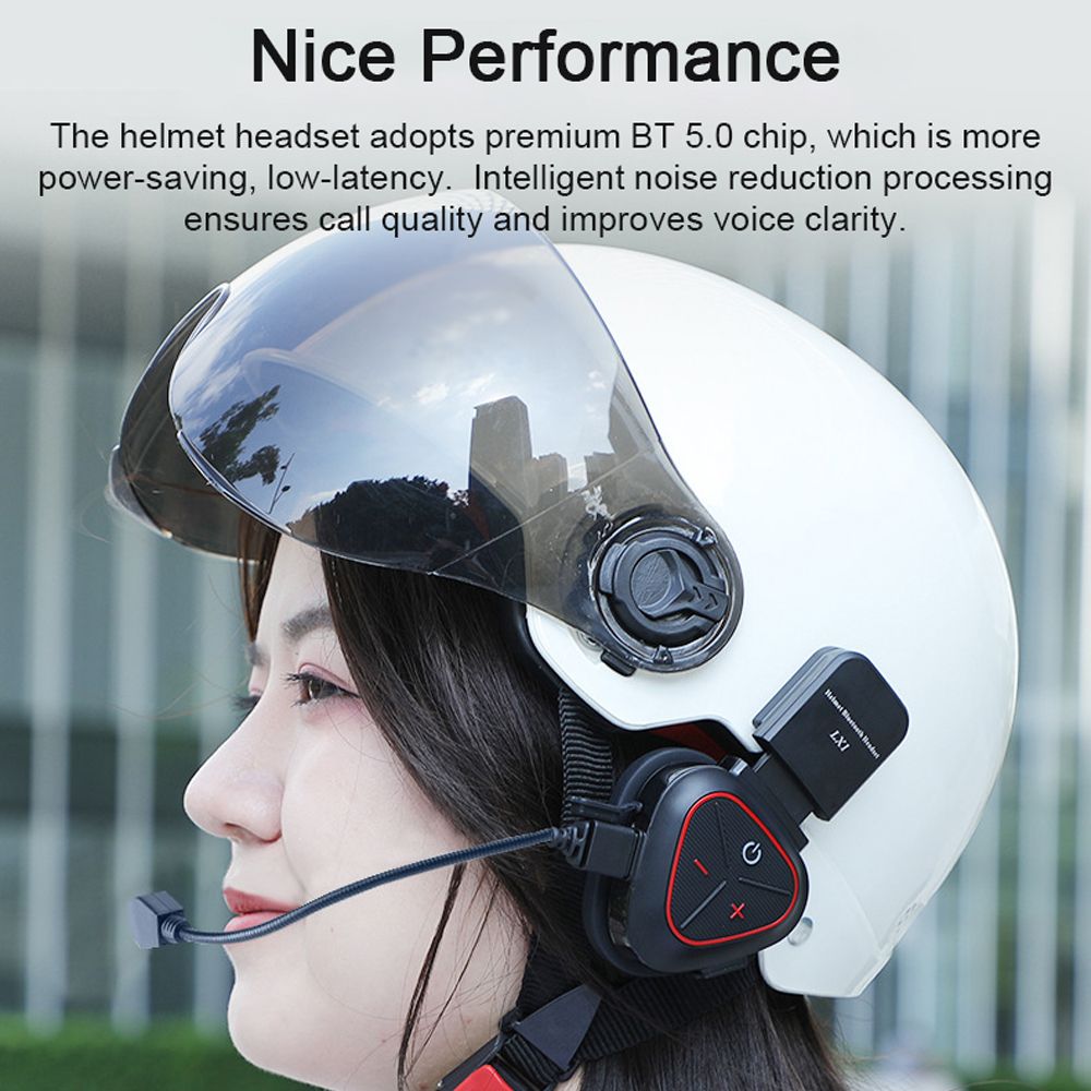 Motorcycle Helmet Headset BT5.0 Headphone Noise Reduction