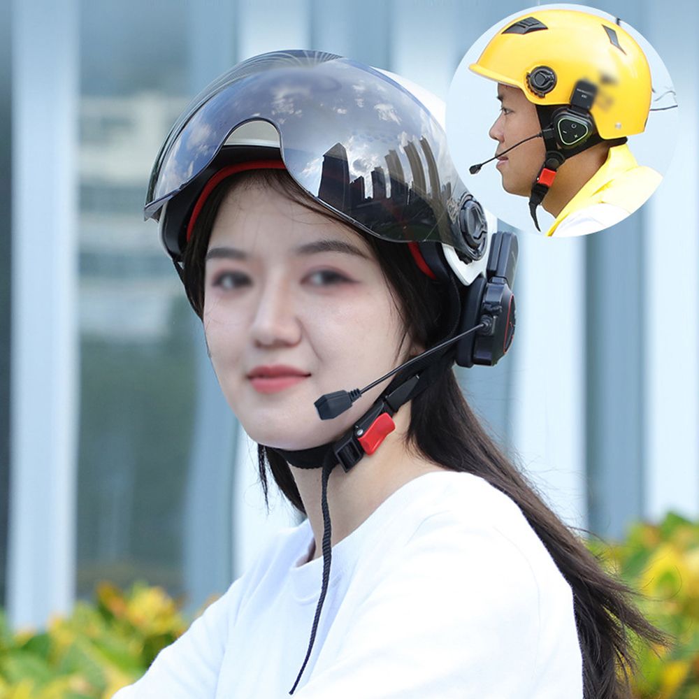 Motorcycle Helmet Headset BT5.0 Headphone Noise Reduction