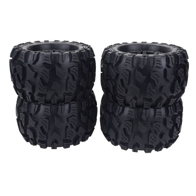 4x 110 Scale RC Car Wheel Rim Tyres Replacement Parts Monster Truck