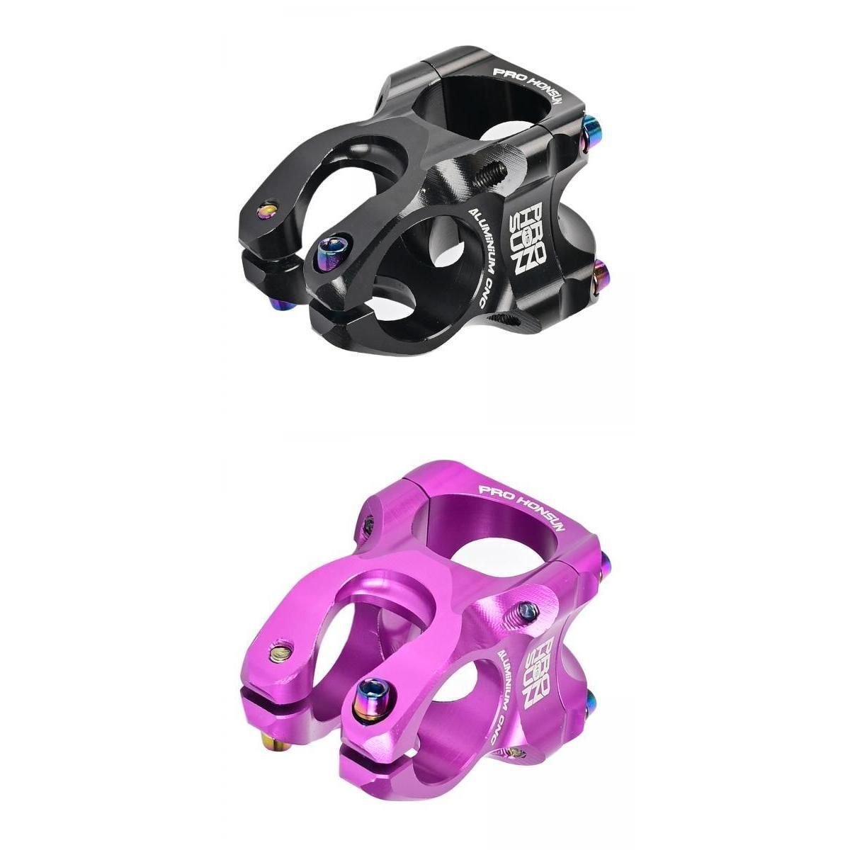 2 Pieces Short Bar Stem 31.8mm 35mm Bicycle Bike Stem Mountain Bike