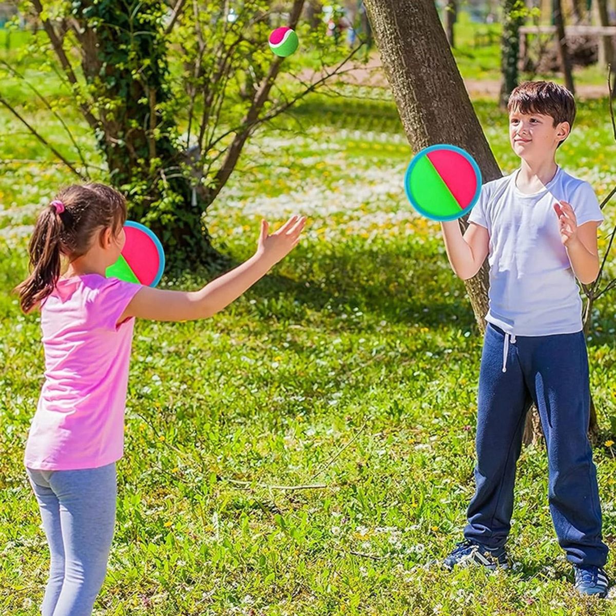 Throwing Ball Sports Active Play Sticky Target Ball Set for Kids