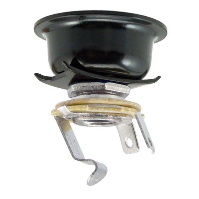 Black 14 Jack Stereo Output Socket For  Electric Guitar Parts Black