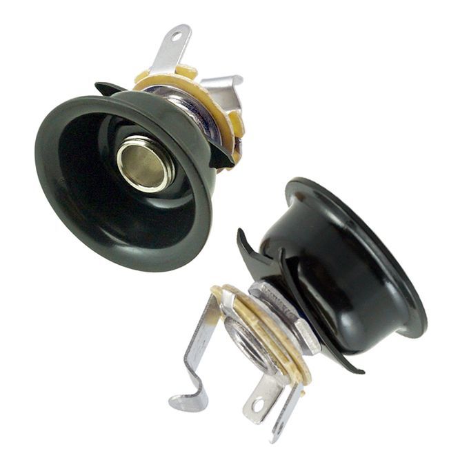 Black 14 Jack Stereo Output Socket For  Electric Guitar Parts Black
