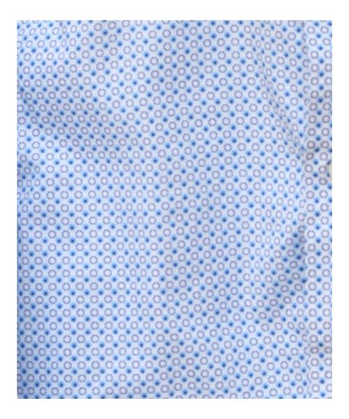 Boy's Dotted  Long Sleeve  Shirt - Blue/White