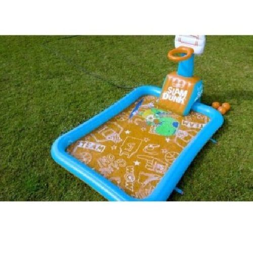 Slam Dunk Backyard Splash Pad