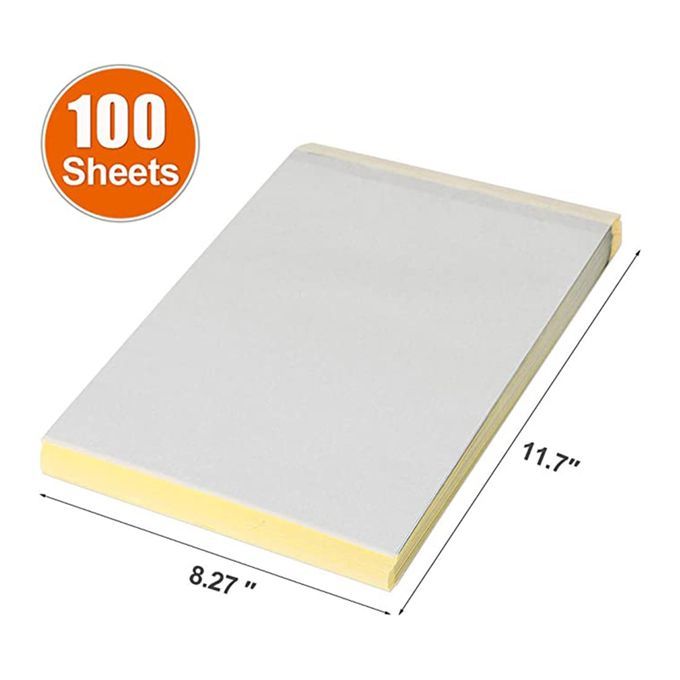 100x Tattoo Stencil Transfer Paper DIY Spirit Thermal Tracing