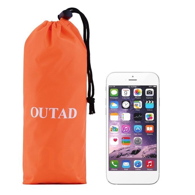 OUTAD Waterproof Backpack Rain Cover With Reflective Strip Rain Proof Cover Orange Red