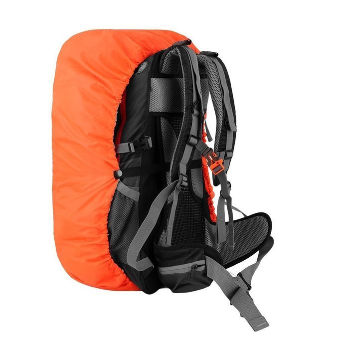 OUTAD Waterproof Backpack Rain Cover With Reflective Strip Rain Proof Cover Orange Red