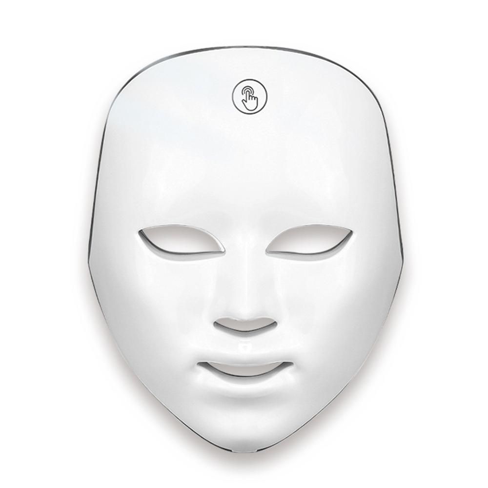 Mask Instrument Colorful Photon Rejuvenation Beauty Instrument Rechargeable Home Facial Care Spectrum 90 LED Lamp Mask