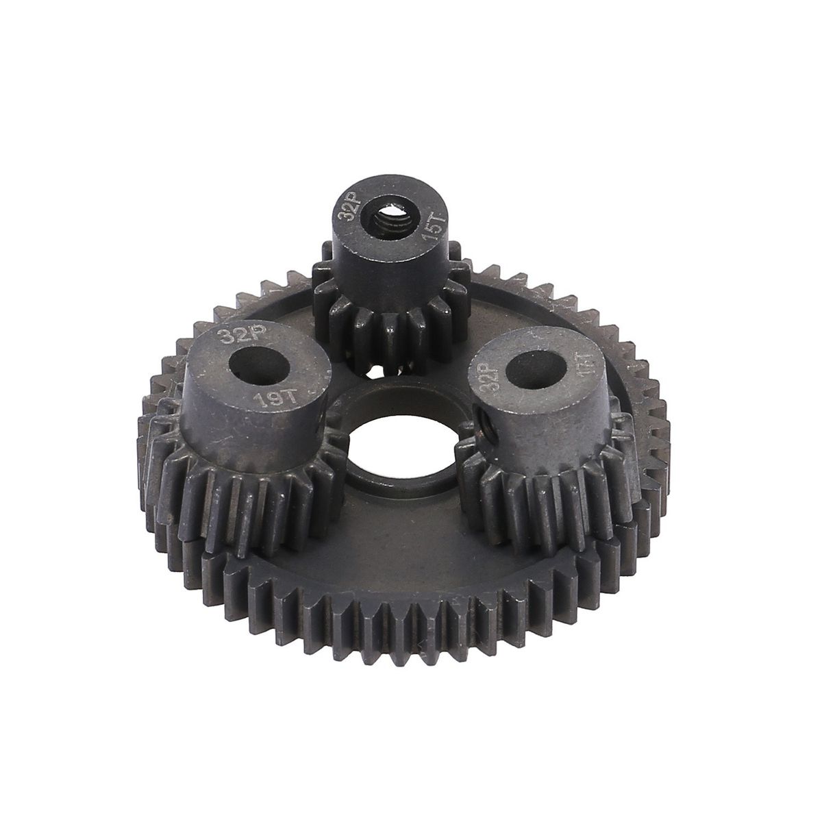 Heavy Duty Hardened Steel Spur 54T Gear With 15T/17T/19T