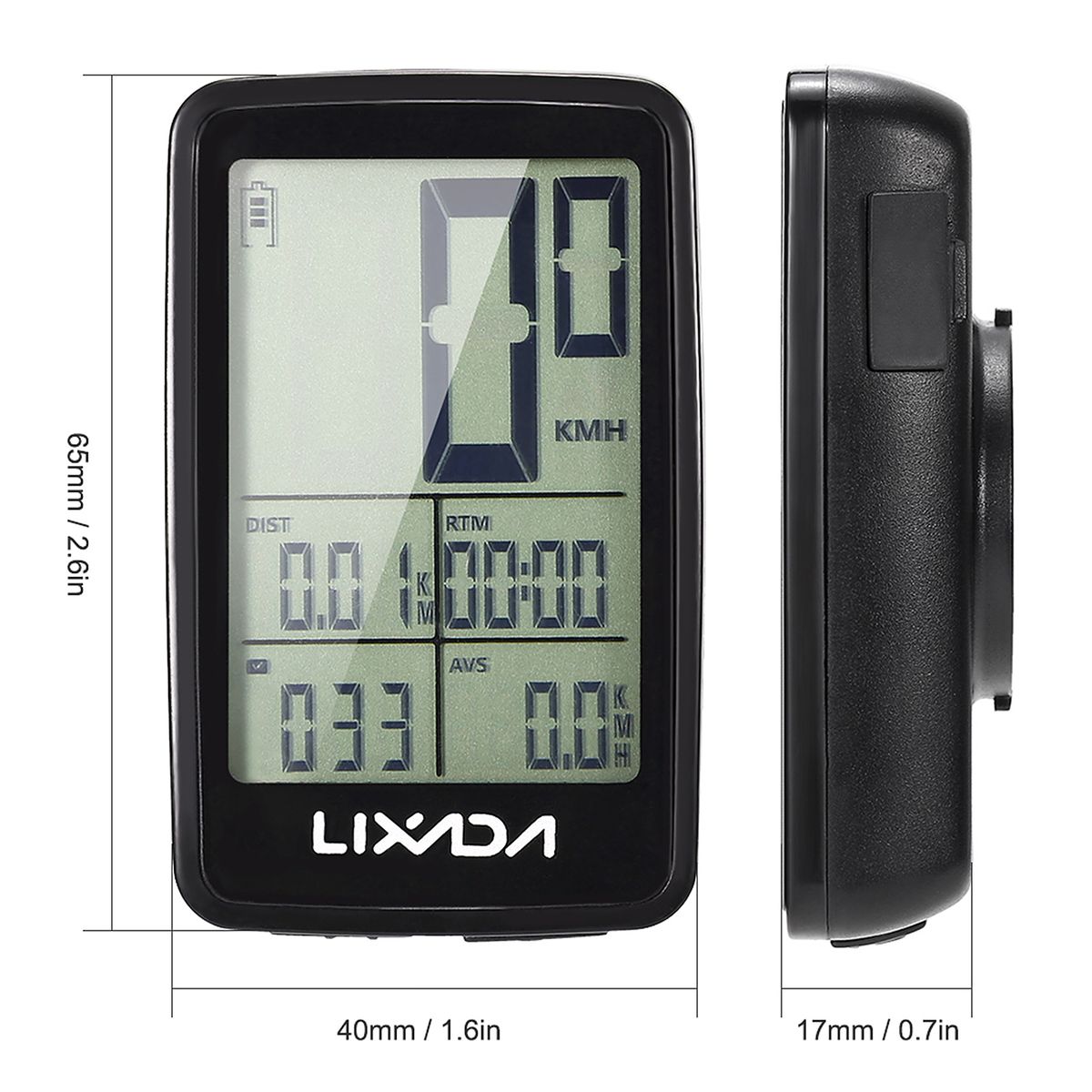 USB Rechargeable Wireless Bike Cycling Computer