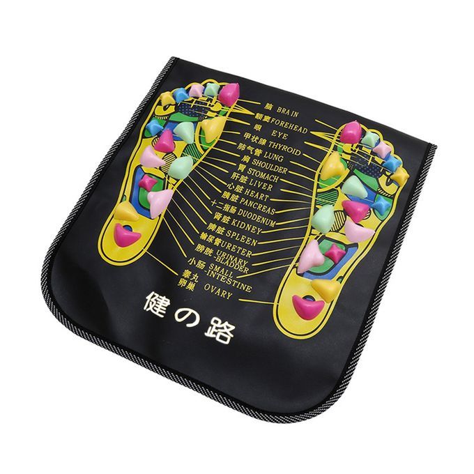Foot Massager Mat Reflexology Walk Stone Pain Relieve Leg-